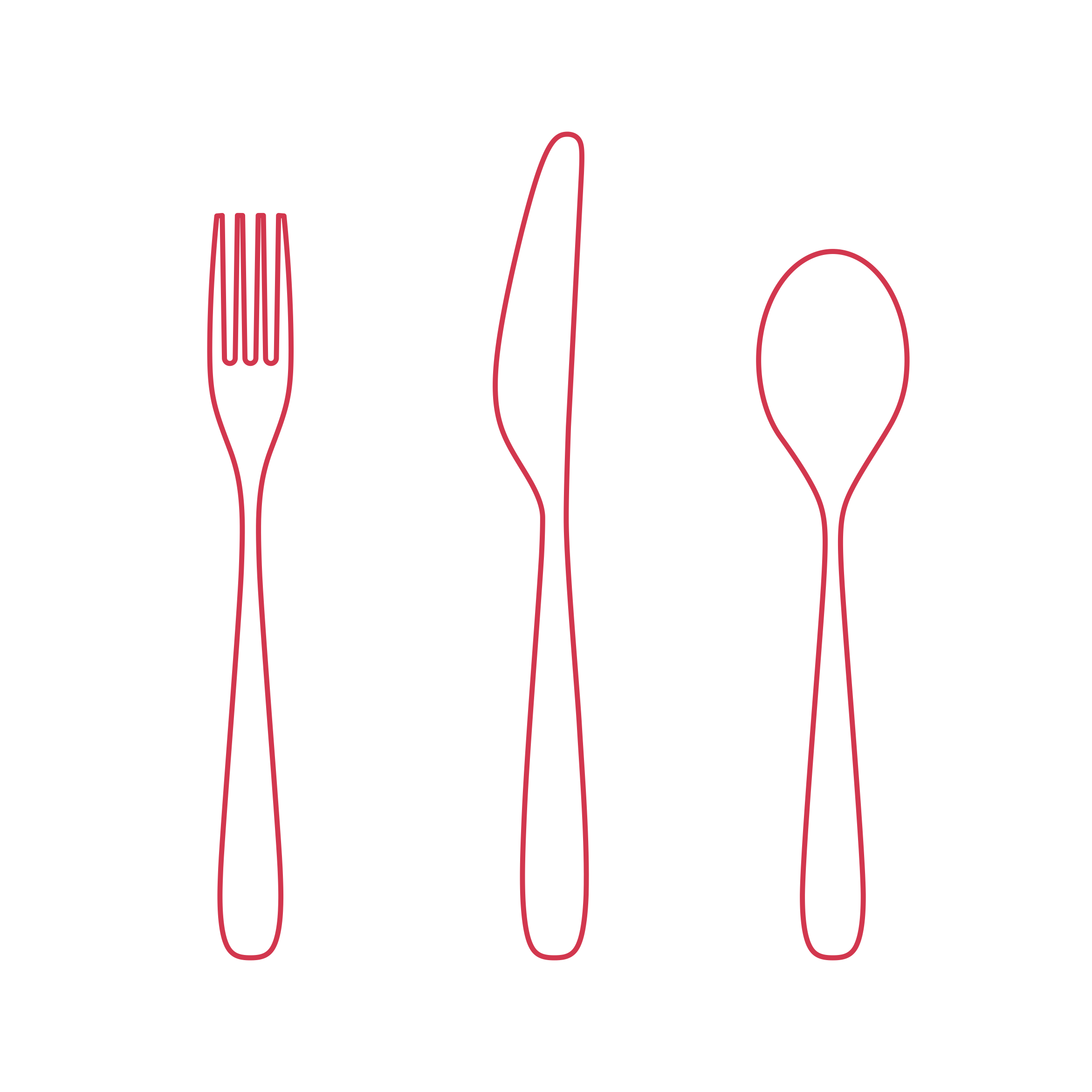 Objects Flatware Sets Ikea Tillagd Flatware Set Stencil Svg Design File Free Vectors